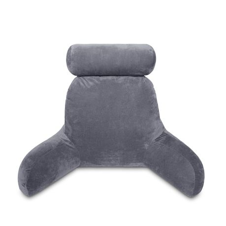 GreenLeaf Deluxe Comfort Reading Pillow - Grey Image