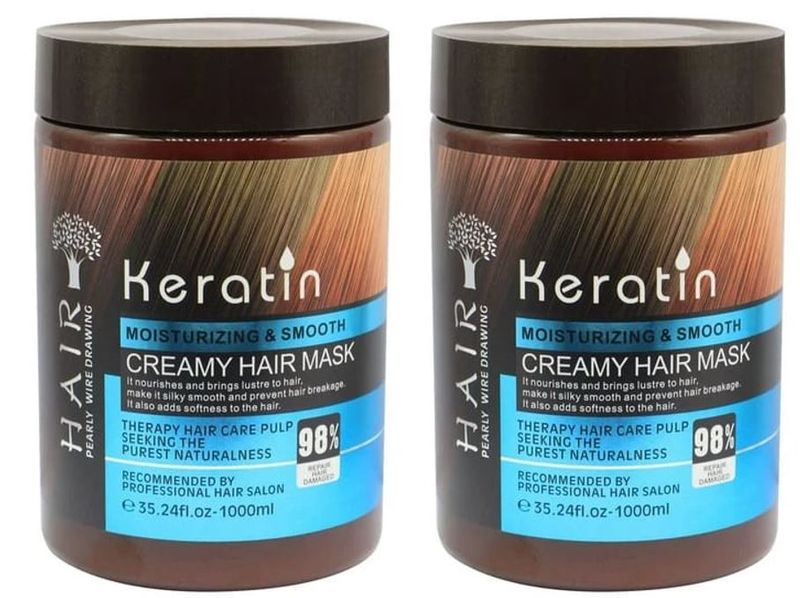 Creamy Anti-breakage Keratin Hair Mask (2 x 1000ml)