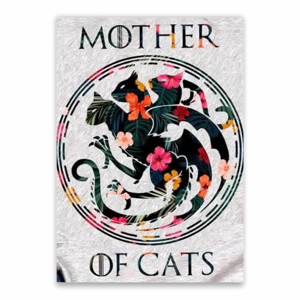Mother Of Cats Poster - A1
