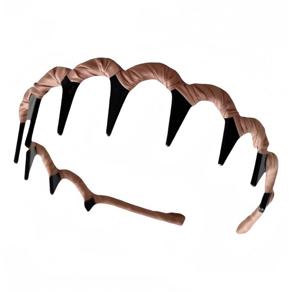 Widened Wavy French Hairband for Women