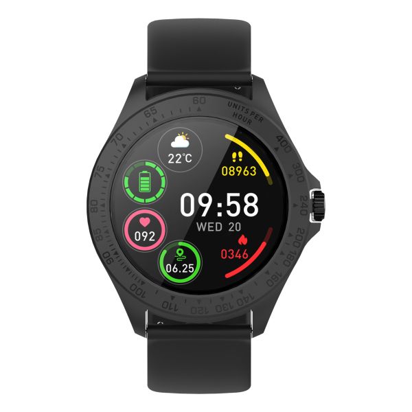 Volkano Smart Watch with Body Temp &amp; Heart Rate Monitor - Vogue Series