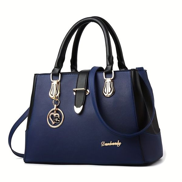 Large-capacity briefcase, fashionable and practical single-shoulder bag