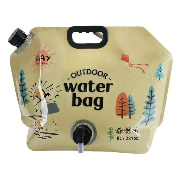 Extra Thick Portable Water Storage Bag - Khaki