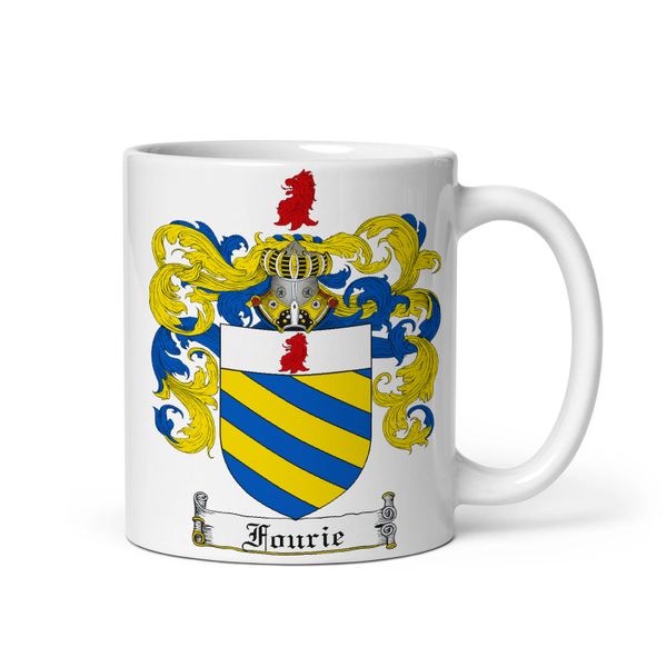 Fourie Family Crest Coffee Mug
