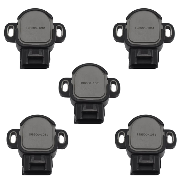 Tps Throttle Position Sensor 198500-1081 for 5 Pcs Compatible with Honda