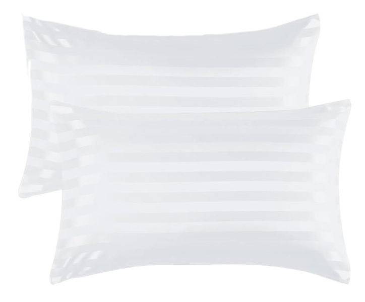 Cotton Pillowcase Set of 2 - White - 400 Thread Count