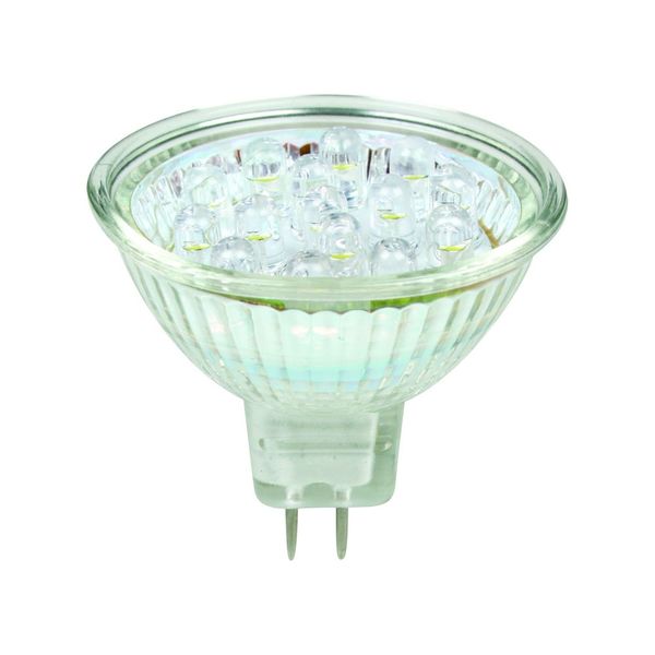 ACDC - 12V Mr16 21 Led Red Sealed Lamp