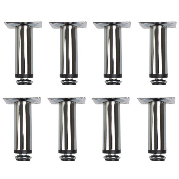 8PCS Steel Furniture Legs Adjustable Sofa Leg Table Cabinet Legs