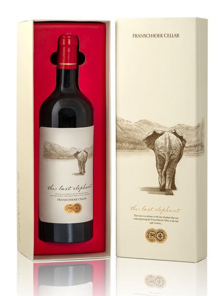 Franschhoek Cellar The Last Elephant Red Blend Gift Pack 750ml