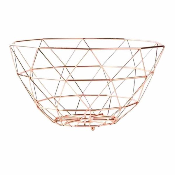 Copper Fruit Basket