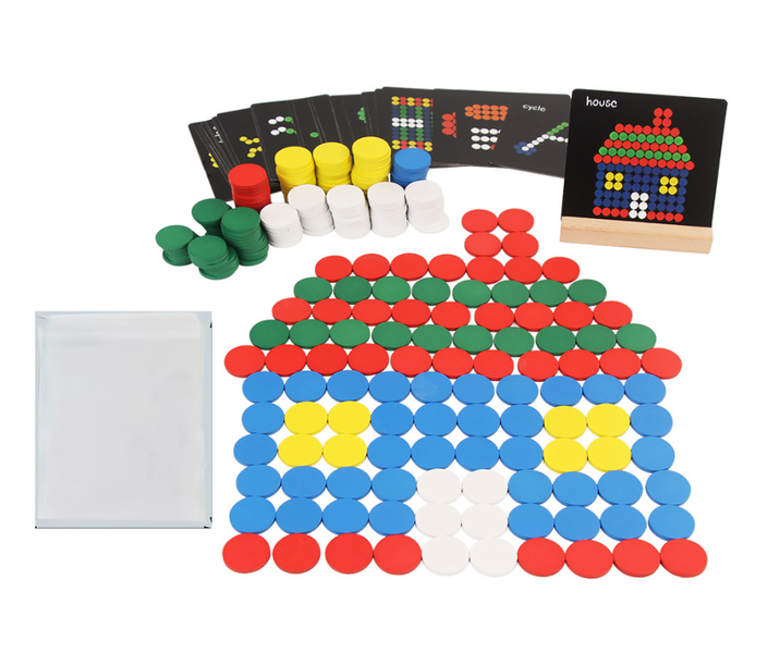 Montessori Educational Intelligence Building Creative Board Toy Shaper Game