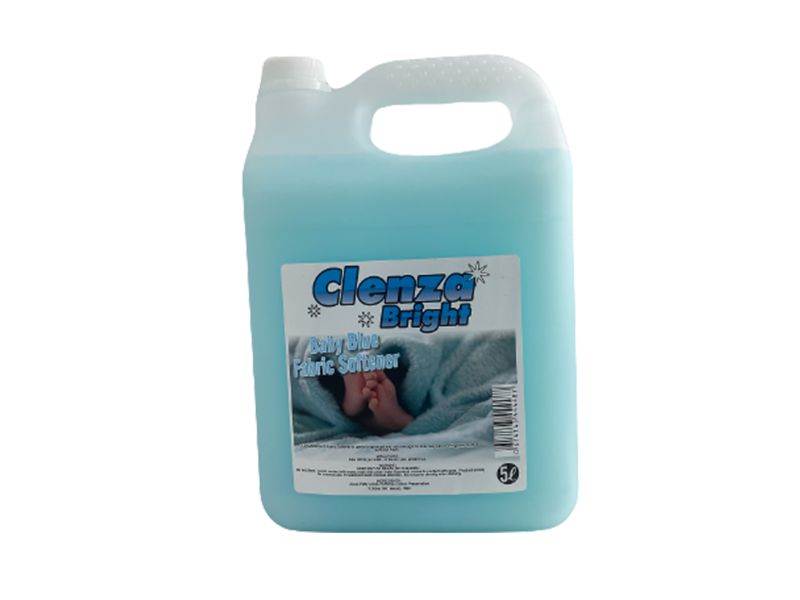 Clenza Bright Fabric Softner Baby Blue 5Lt