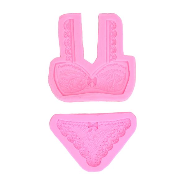 Pink Fondant Mold Set - 2 Pieces
