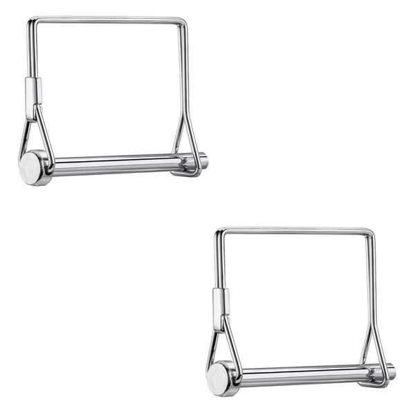 Tool Heavy Duty Trailer Hitch Locking Coupler Pin Set Of 2 -8cm