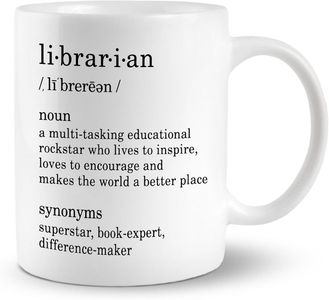 Librarian-Father's day-Valentines-Mother's day-Christmas Mug