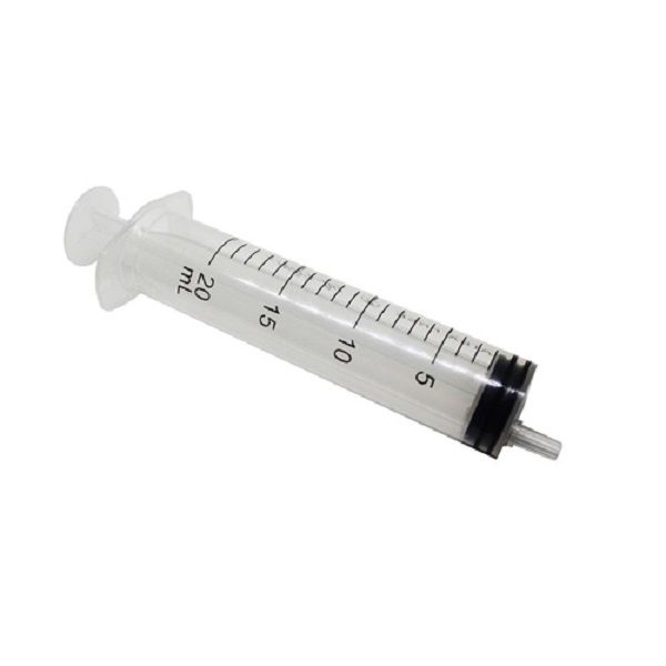 Box of 50 - 20ml Syringes Luer Slip Disposable
