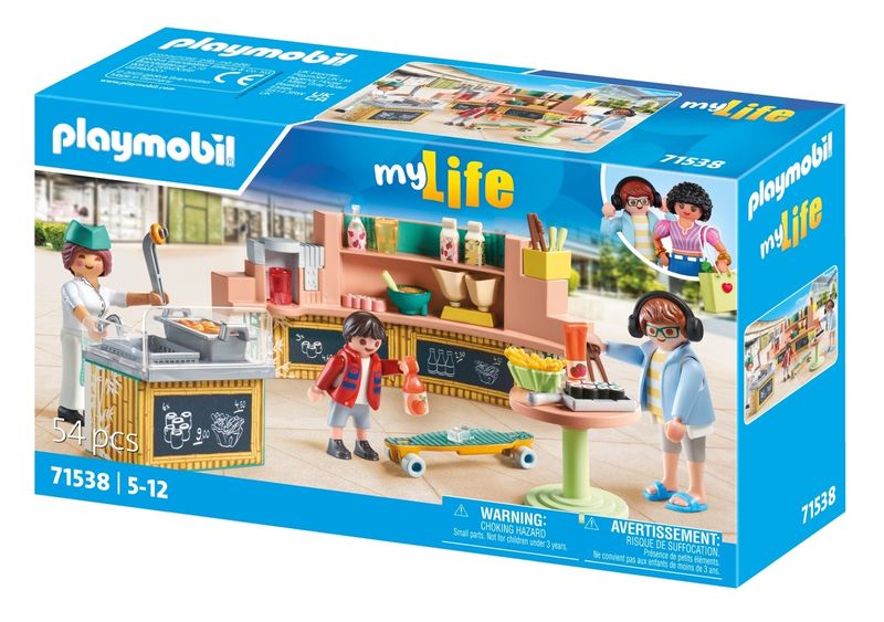 Playmobil My Life - Food Lounge Set - 54 Pieces