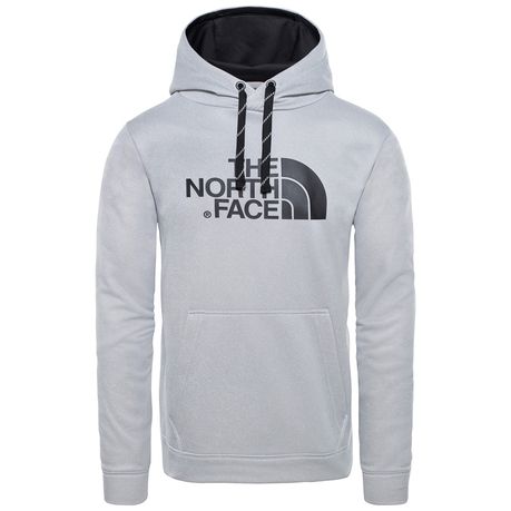 north face hoodie gray