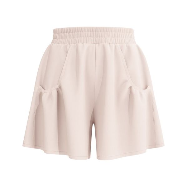 Women's Summer Casual Sports Shorts - Light Beige