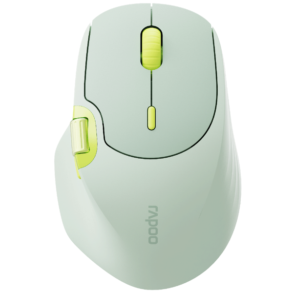 Rapoo MT560 Multimode Rechargeable Mouse - Green Yellow