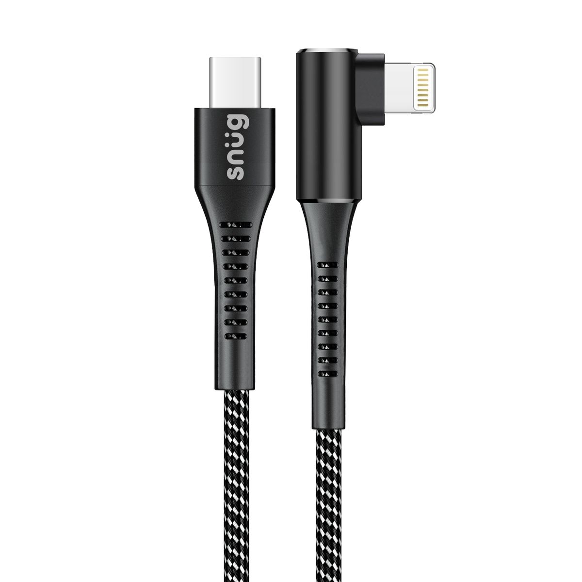 Snug O-Copper MFI To Type-C Cable With Stand 60W-Black/Silver | Shop ...