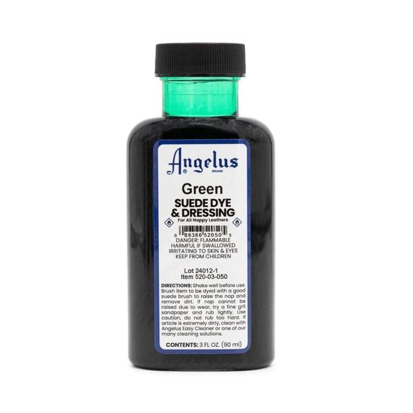 Angelus Suede Dye Green 3oz