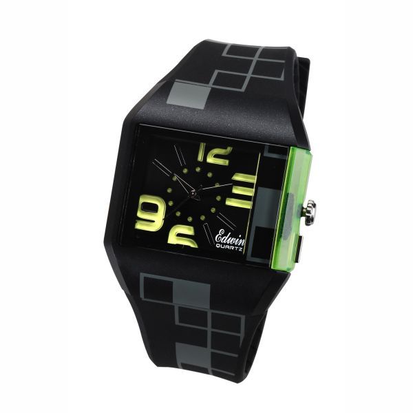 Edwin PU Strap Watch