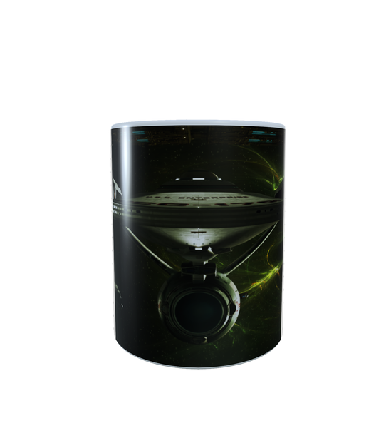 Star Trek Enterprise Docking - Aesthetic - Coffee Mug