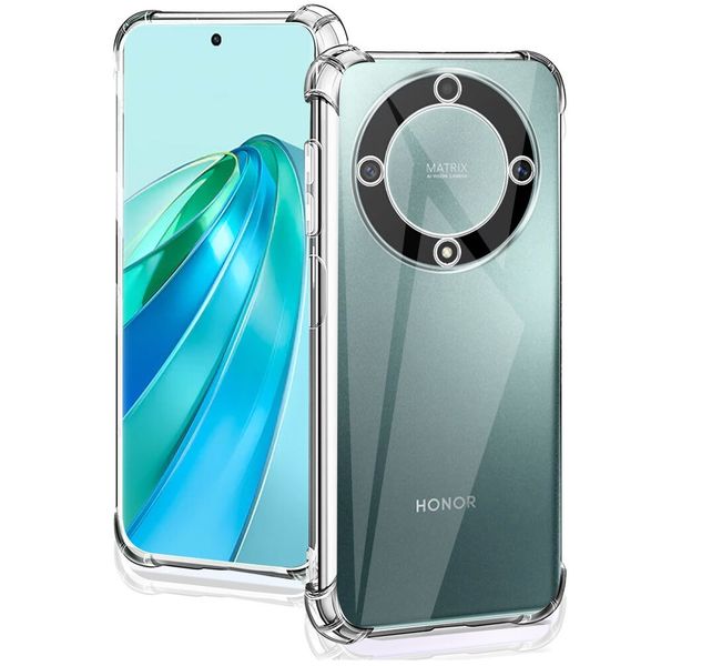 Transparent Shockproof Back Cover for Honor X9A
