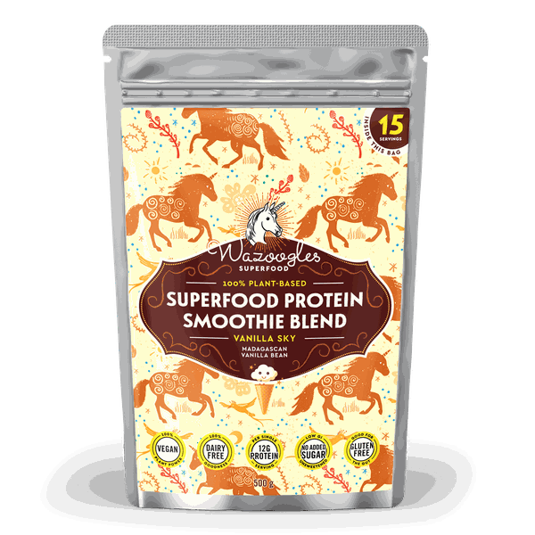 Wazoogles Superfood Protein Blend Vanilla Sky - Medium