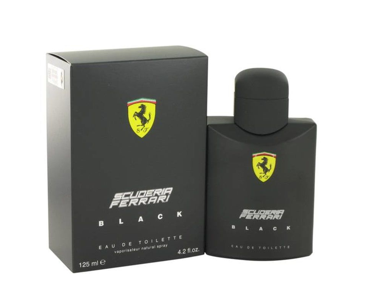 Scuderia Ferrari Black 125ml EDT Spray - For Him (Parallel Import)