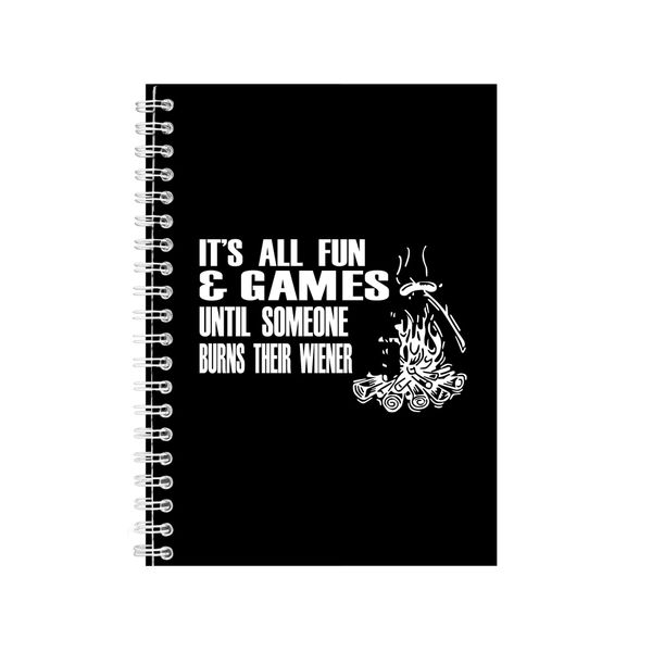 Camping Notebook Camper Gift Idea Writing Book Notepad Pad 23
