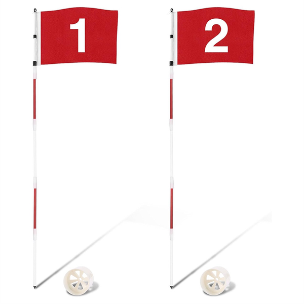 Golf Flagstick Golf Flag Golf Putting Flag for Backyard Green