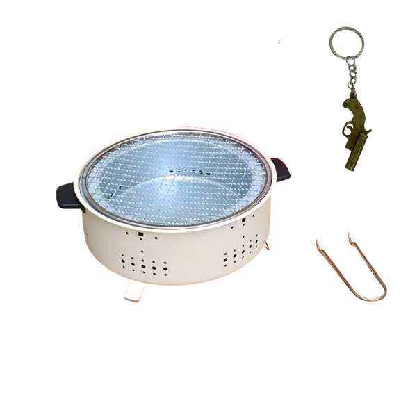 Multi Functional Outdoor Barbecue Stove Tea Brewing Rack