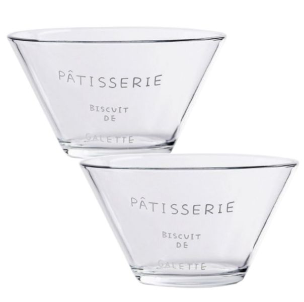 Elegant Glass Fruit Desert &amp; Snack Bowl