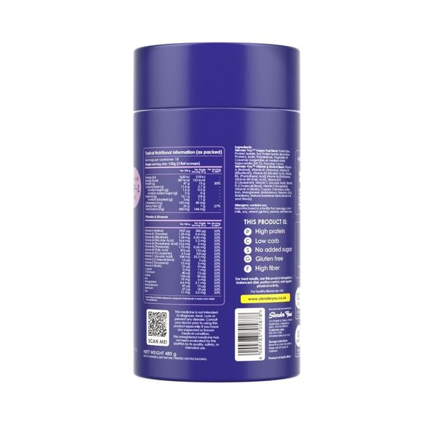 Slender You Vegan Shake Chocolate 480g