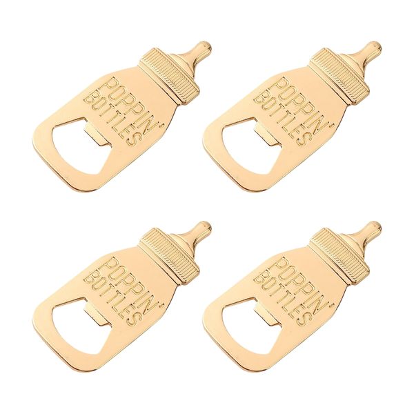 Bottle Opener for Baby Shower, Bottle Openers with Gift Box - 4 Piece