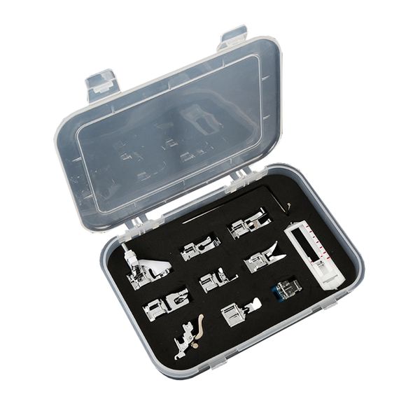 11 in 1 Professional Sewing Machine Presser Walking Feet Kit Set