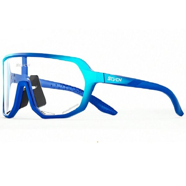 SCVCN - Photochromic Cycling Glasses - Blue