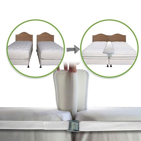 Anti Slip Bed Bridge Twin To King, Twin Bed Mattress Connector