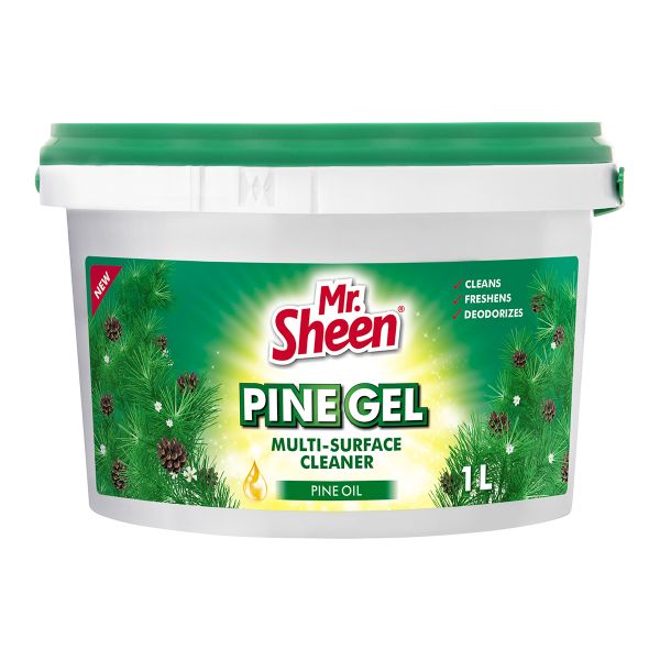 Mr Sheen Pine Gel Multi Surface Cleaner Tub 1L - 3 Pack
