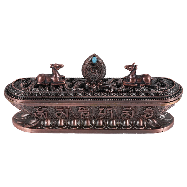 Tibet Incense Burner Antique Handmade Incense Stick Holder Crafts 3