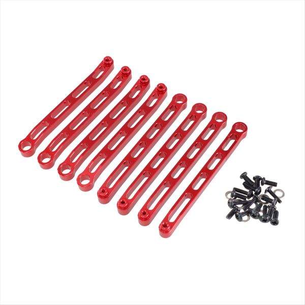 Rc Car Chassis Fastening Rod Kit for 1/12 Mn78 Mn82 Red