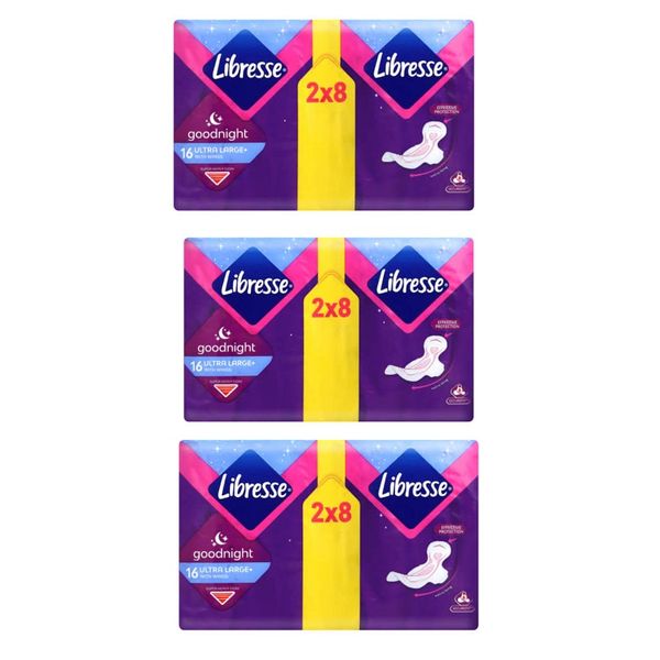 Libresse Goodnight Ultra Pads (48 Pads)