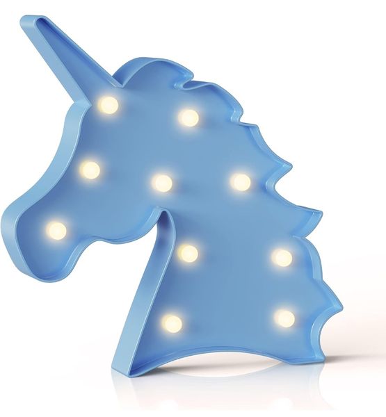 Unicorn Head LED Light Decorative for Wall Decorations and Parties