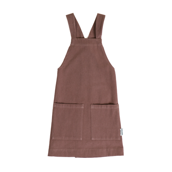 Muse Africa Kids Cross-Back Apron - Japanese Cotton Art Smock: Age 2-3