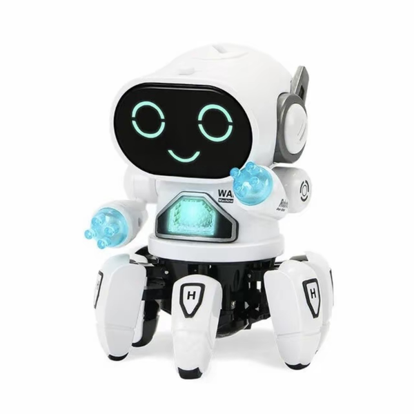 A Six-Legged Robot That Can Sing and Dance
