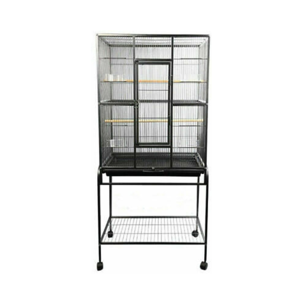 Aviary Bird Cage - 81x47x160cm - Black