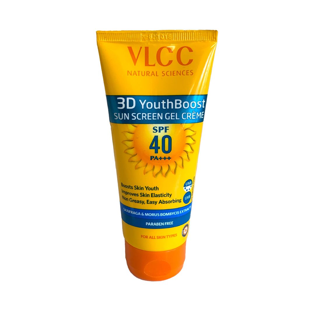 VLCC 3D YouthBoost Sun Screen Gel Creme SPF 40 PA+++ 100g | Shop Today ...